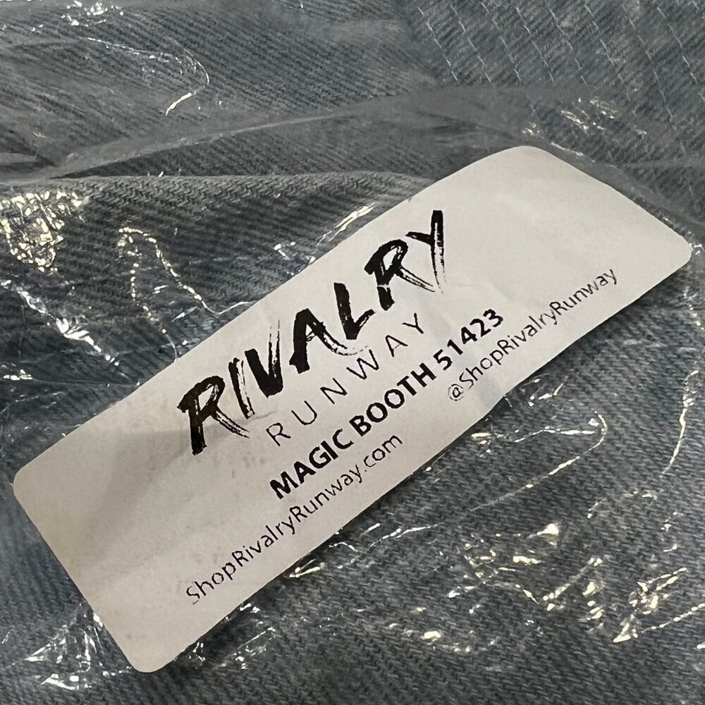 Rivalry Runway Blue Jean Bucket Hat City Scape 100% Cotton Sport Travel Gift NEW - Picture 8 of 8